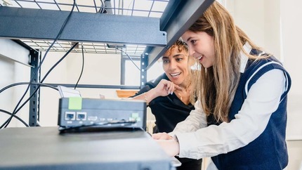 Farrah Moazeni and Maddie Burns